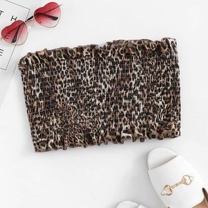 shein crinkle crop top